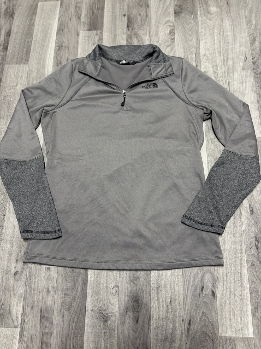 The North Face Men's Gray Half-Zip Performance Pullover